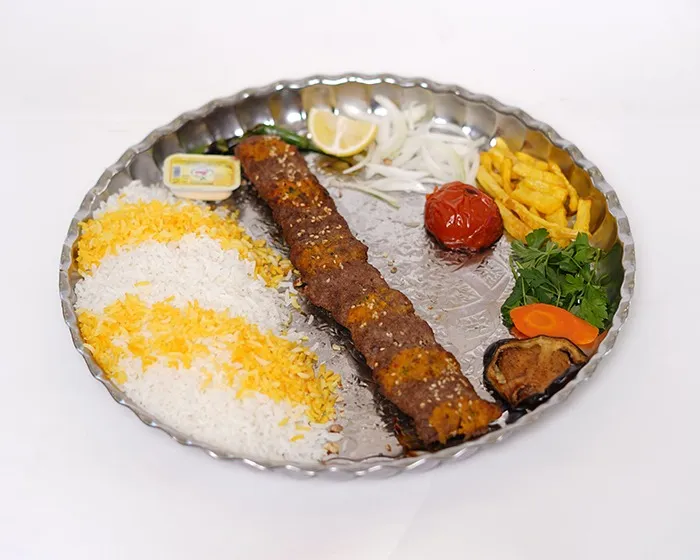 چلو کباب نگینی