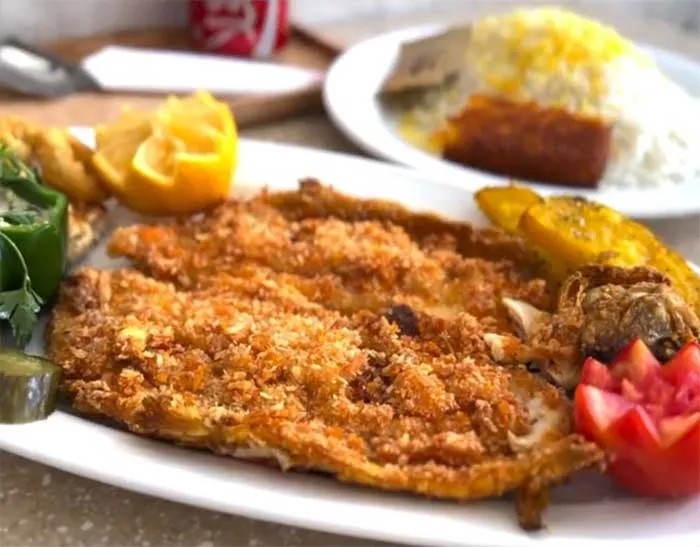 چلو ماهی قزل آلا