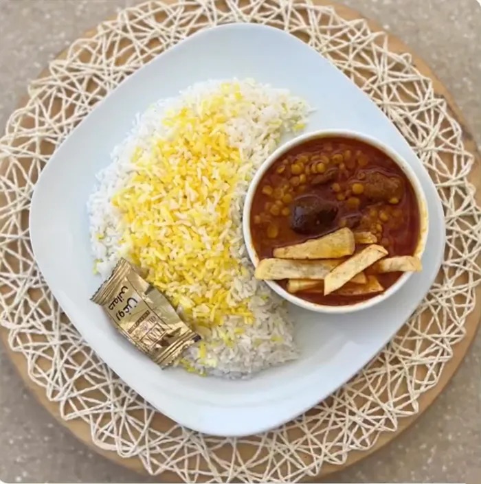 چلو خورشت قیمه