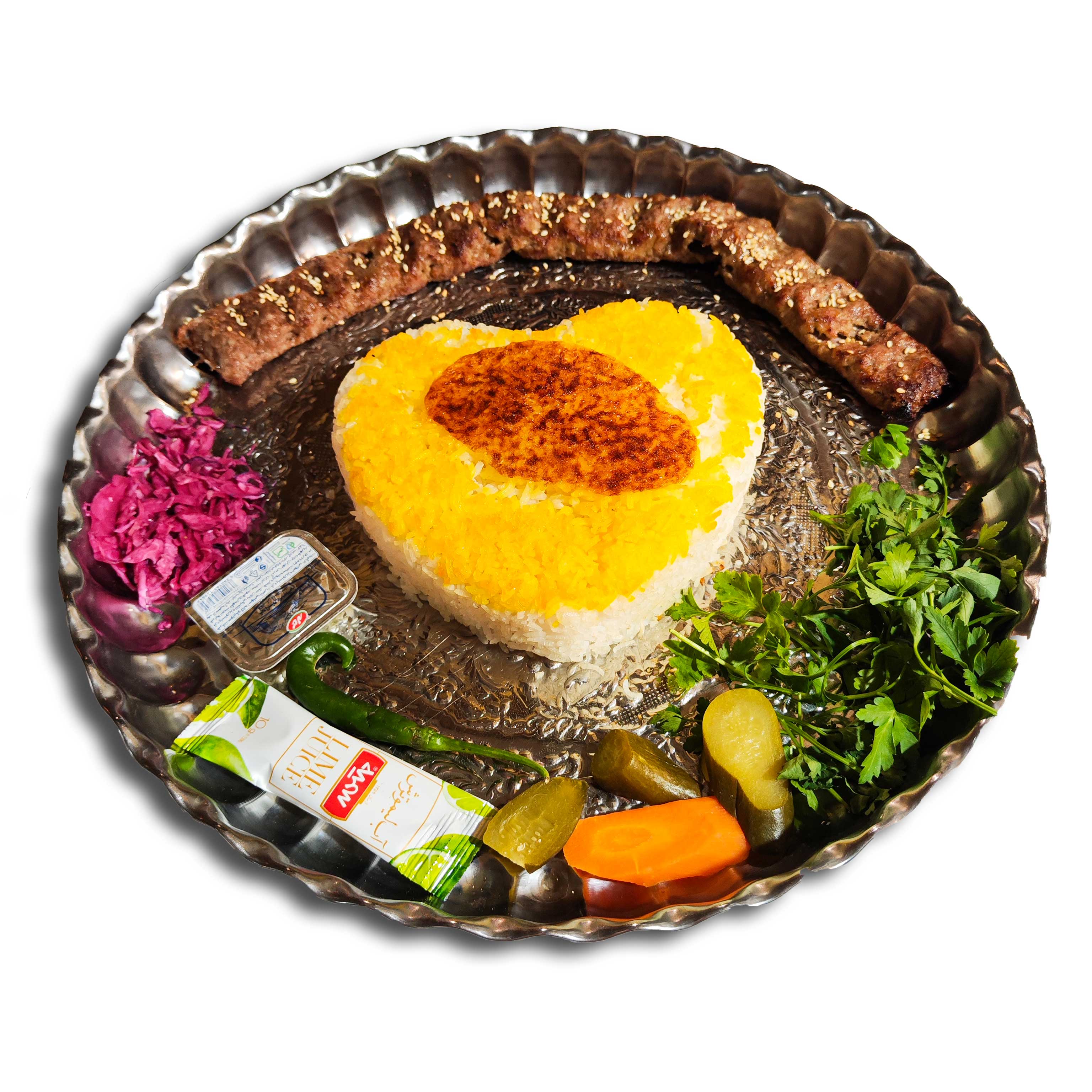 چلو کباب مخصوص الماس