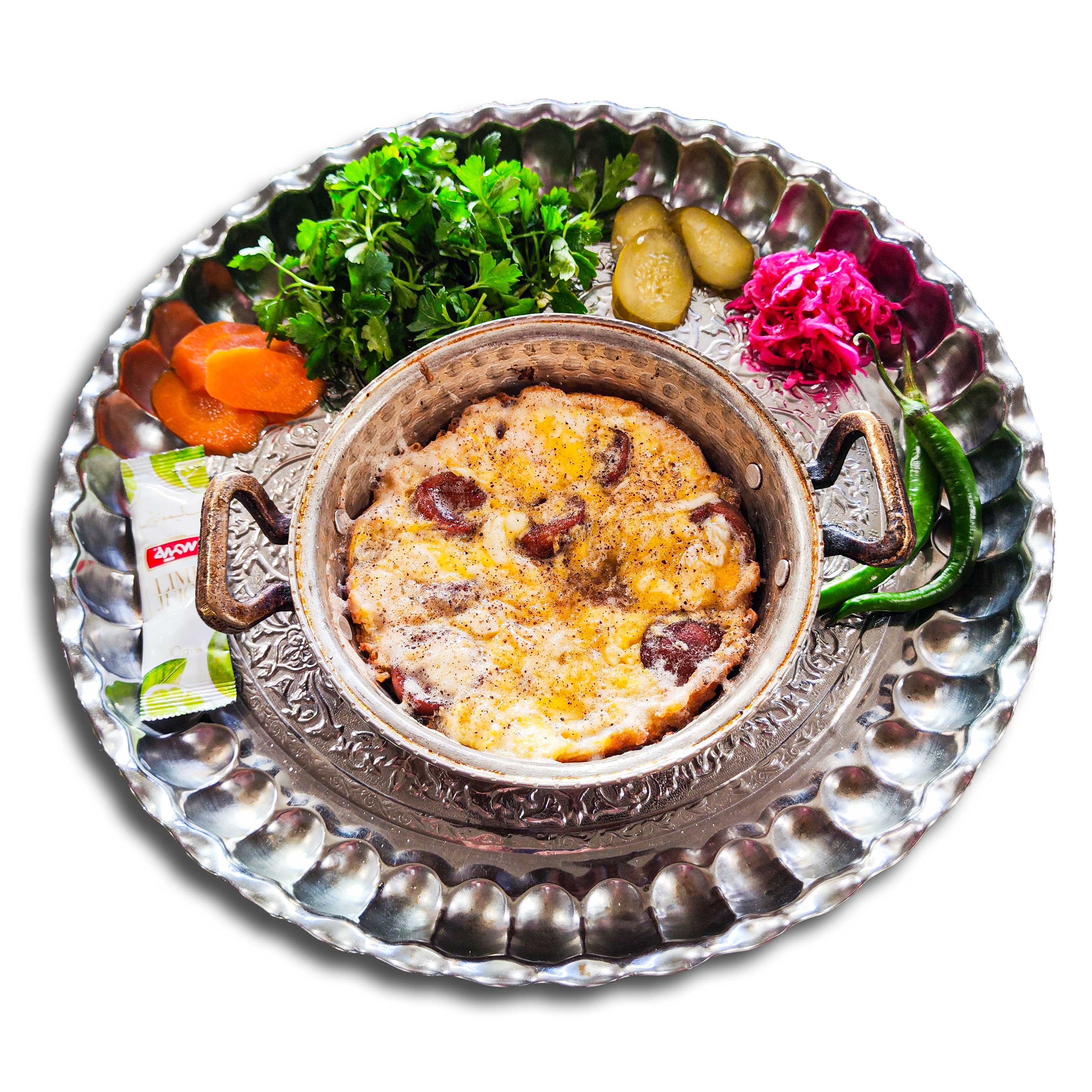 سوسیس تخم مرغ