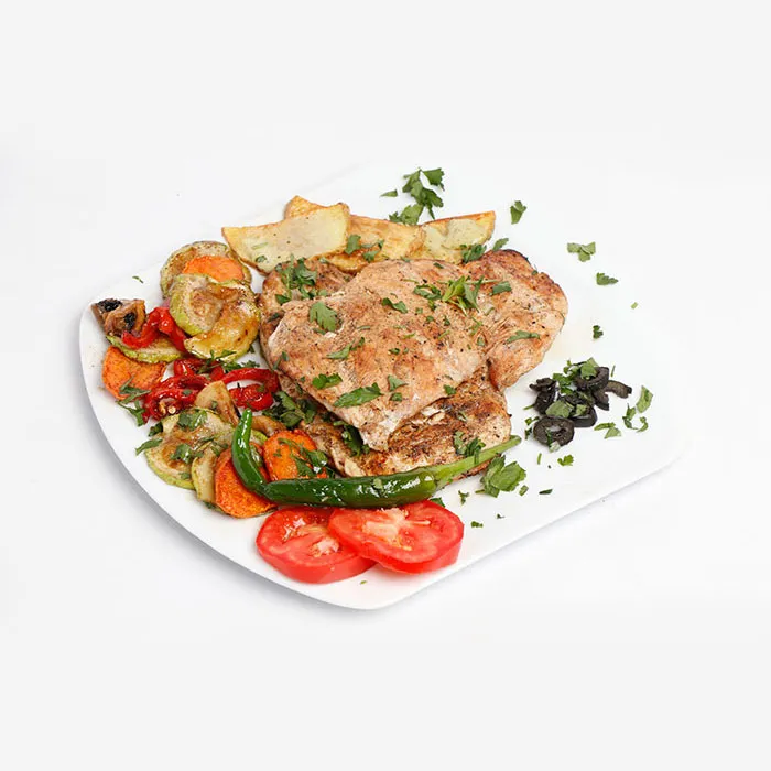 استیک چیکن سبزیجات