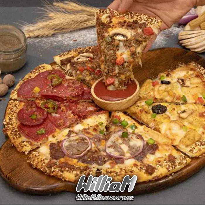 پیتزا ویژه ویلیام (چهارفصل)