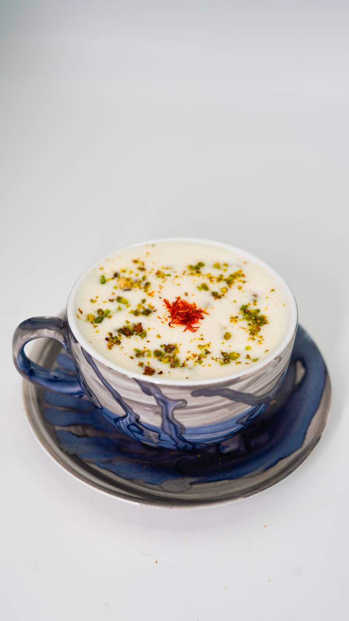 شیر پسته زعفران