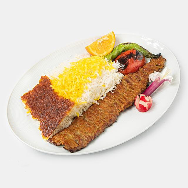 چلو کباب برگ