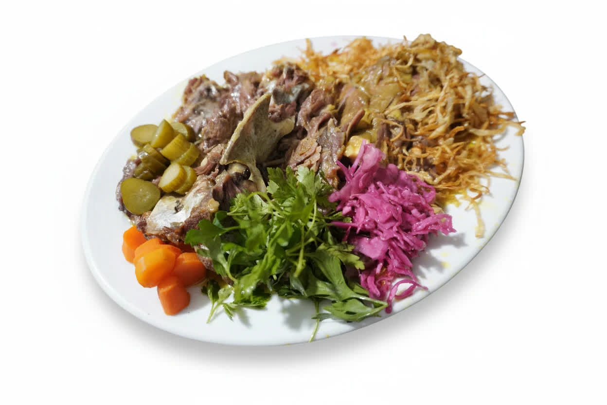 شوید ،باقالی پلو با گوشت گردن