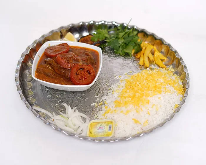 چلو خورشت بادمجان