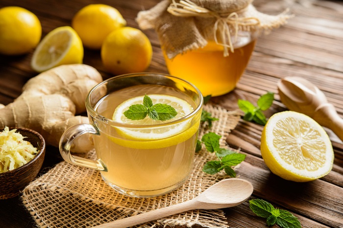 دمنوش زنجبیل لیمو عسل