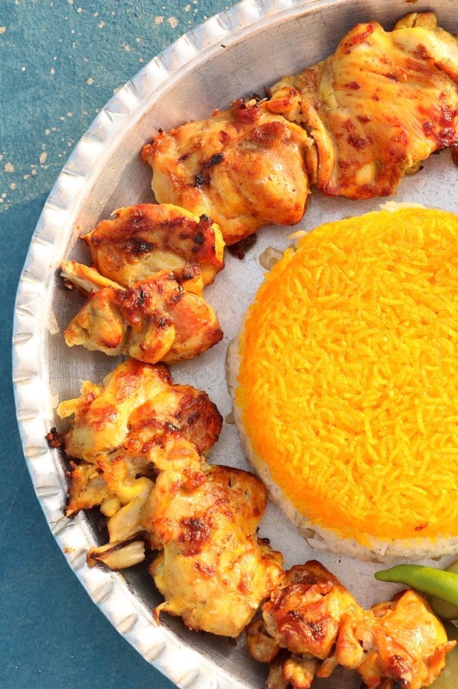 جوجه کباب مخصوص چاشت