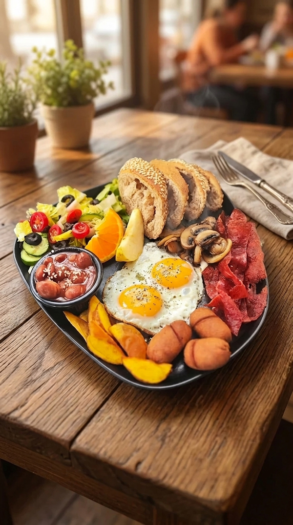 بشقاب انگلیسی ویژه ماژ