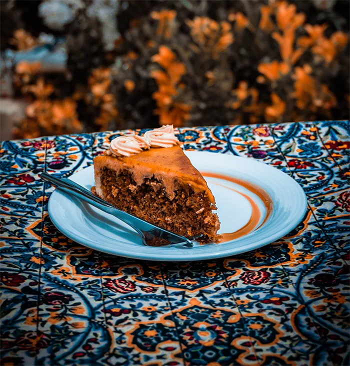 کیک هویج گردو