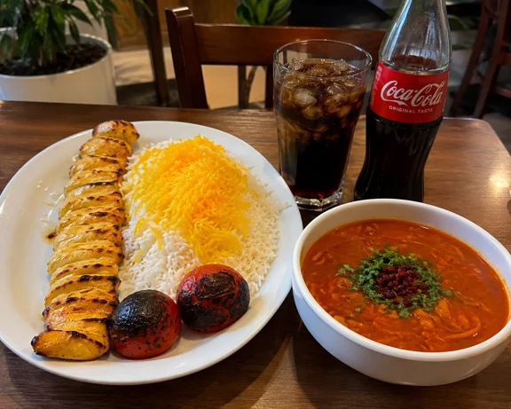 چلو جوجه کباب-مجلسی