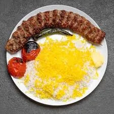چلو کوبیده بشقابی(100گرم)