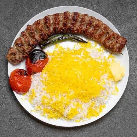 چلو کباب 200 گرمی-مجلسی