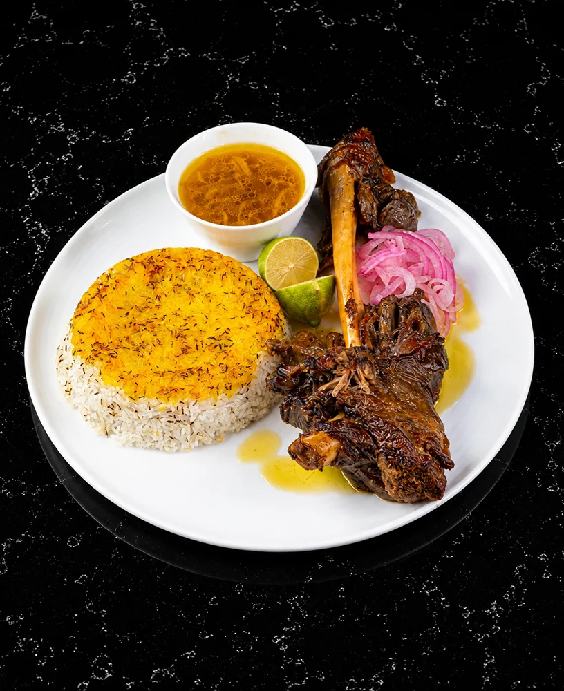 چلو ماهیچه گوسفندی