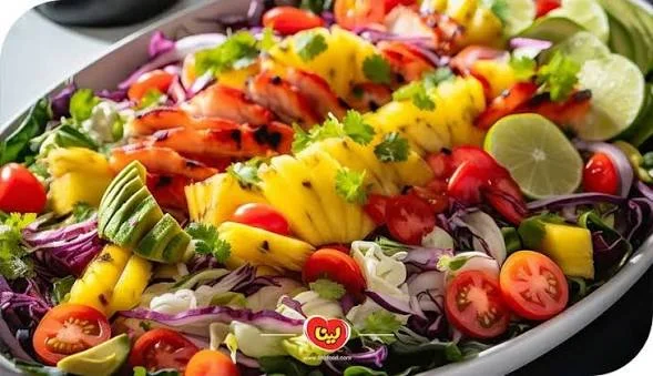 سالاد هاوایی(روزهای پنجشنه و جمعه)